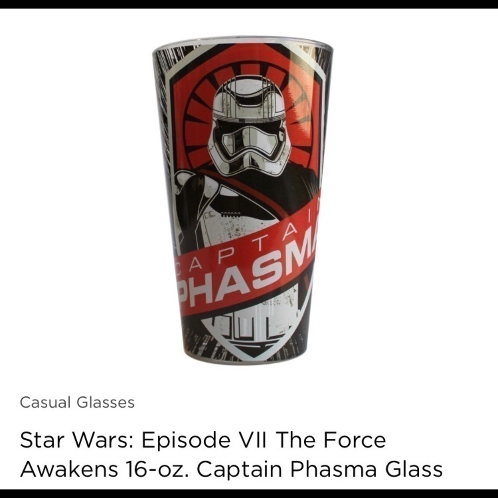 Star Wars: The Force Awakens Captain‎ Phasma Glass
